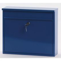 V-part - Seinään kiinnitettävä postilaatikko korkeus 31,5 cm sininen