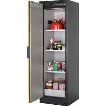 Asecos - Paloluokiteltu kemikaalikaappi Q-CLASSIC-90 - 599x615x1953 mm - 90 min paloluokitus - Syttyville nesteille