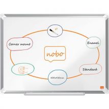 Nobo - Premium plus emaloitu magneettinen valkotaulu 60x45 cm