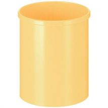 V-part - Pyöreä roskakori 15l keltainen