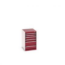 Bott - Lattialaatikosto bxdxh 525x650x800mm 6 laatikot ral 3004