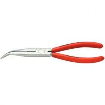 Knipex - Puolipyöreät kulmapihdit 200 mm - pvc-vaippa - kiillotettu kärki