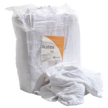 Ikatex - Konepyyhe Valkoinen Frotee Premium - 8 kg paali - Erittäin imukykyinen ja kestävä