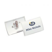 Durable - Nimikilpi click fold combi 54 x 90 mm 10 kpl