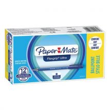 Papermate - Pen paper mate flexgrip ultra kärki 1,0 mm - sininen