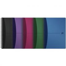 Oxford - Urban mix a5 -muistikirja polypropeenia 100 sivua 5x5 neliö 21x14,8x0,7