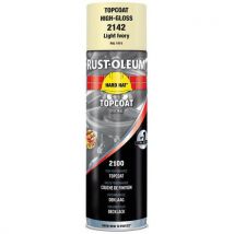 Rust-oleum - Topcoat spray hard hat - 500ml - vaalea norsunluu
