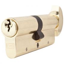 Ironmongery - Euro-painikesylinteri 30x30 mm messinkiä