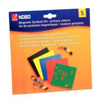 Nobo - Magneettimerkkisetti 5 väriä 81 kpl