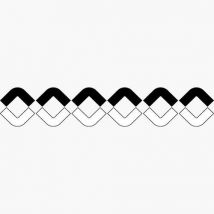 Systemtext - Kyltti kontrastilasi punos musta/valkoinen