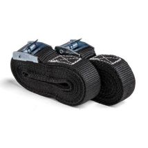 2 Kpl Pakkaus - Kamlockhihna B/S 250kg 25mm 3,5m musta - Nostimet & Kiristysnauhat - Vahva ja kestävä kiinnitys