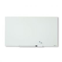 Nobo - Lasikirjoitustaulu widescreen valkoinen 68x38 cm