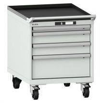 Lista - Siirrettävä laatikosto 27x36e 4 laatikkoa 75 kg