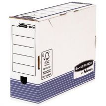 Fellowes - Bankers box a4+ koottava arkistolaatikko - 10 cm:n seläke