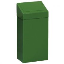 Kovona - Metallinen roska-astia – 50 l – vihreä