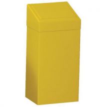 Kovona - Metallinen roska-astia – 50 l – keltainen
