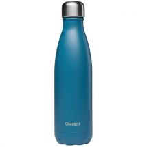 Qwetch - Himmeä sininen eristetty pullo 500 ml