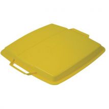 Kansi muoviastia ella 90 l keltainen - Witre