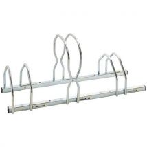 Mottez - Pyöräteline 3 pyörää 2 tasolla fat bike putkirakenteella