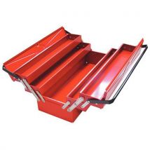 Snor - Työkalulaatikko punainen 5 lokeroa ja kokonaan avautuva 540 mm