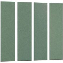 Smit visual - Seinäpaneelit akustiset setti 4 kpl petroolinvihreä