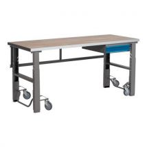 Wfi - Work liikuteltava tammi 2000x800mm laatikostolla komb. 1