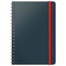 Leitz - Spiraalimuistikirja cosy l b5 viivoitettu harmaa