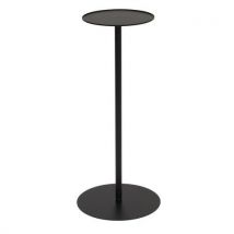 Hillerstorp - Pilaripöytä jet set ø 23 cm musta