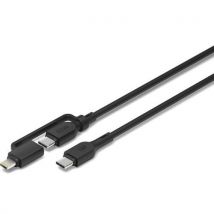 Gp - 2-in-1 cxbp mfi usb-c–usb-c/lightning-kaapeli 1,5 m