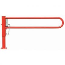 Croso - Puomi kääntyvä 2,5 m punainen levykiinnitys