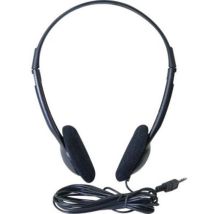 Eco jack 3,5 mm stereokuulokkeet musta - Witre