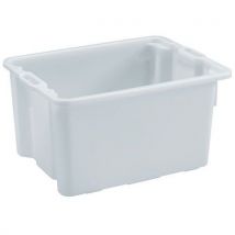 Mobil plastic - Muovilaatikko pinottava valkonen 65 l