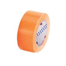 Teippi PVC 50 mm oranssi - Hiljainen ja kestävä - 66 m rulla - Ihanteellinen sulkemiseen