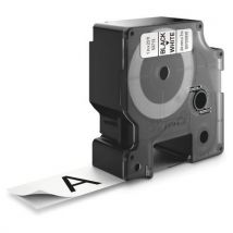 Dymo - Tarrakirjoitinnauha dymo d1 24 mm musta/valkoinen
