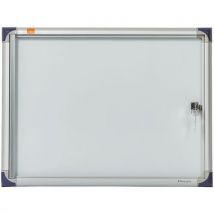 Nobo - Erittäin litteä nobo-vitriinikaappi magneettialustalla 2xa4