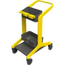 Vikan - Mobiilisiivousvaunu hygo keltainen