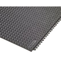 Notrax - Kestävä modulaarinen mattolaatta - Musta 91x91x1,3 cm - Ergonominen ESD-vaimennus
