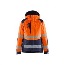 Blaklader - Naisten highvis talvitakki huomio oranssi/mariininsininen xs