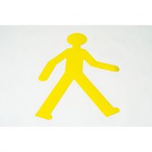 Gergosign - Pvc-lattiamerkintäliima keltainen henkilön kuva