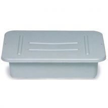 Rubbermaid - Jäteastia 17,5 L harmaa - Korkeus 127 mm Leveys 508 mm