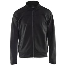 Blaklader - Collegepusero vetoketjulla - Musta/tumman harmaa - XXXL - 100% polyesteri - 260 g/m²