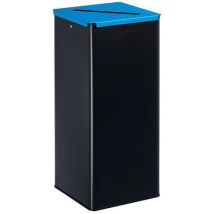 Manutan Expert - Kierrätysastia paperille 40 L - Harmaa/Sininen - Teräs - 59.2 cm korkea