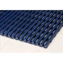 Plastex - Pehmeät lattiaritilät heronrib märkätiloihin sininen 50xjm