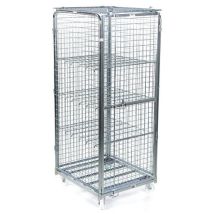 Manutan Expert - Turvarullakko 3 hyllyä - 400 kg kapasiteetti - Teräs - 10v takuu