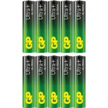 Gp - Akku ultra plus alkaline aaa/lr03 10 kpl