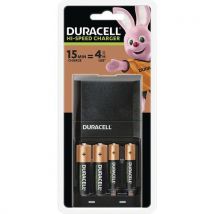 Duracell - Duracell-laturi + 2 aa- ja aaa-paristoa rapide 15 minuuttia