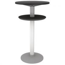 Sokoa - Korkea pöytä jossa alahylly - lola - harmaa