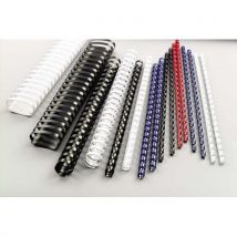 Gbc - Muovikierteille 10 mm valkoine 100 kpl/pakk