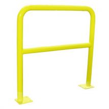 Viso - Turvakaide 1 m halk.= 40 mm kiinnityslevy keltainen