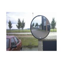 Teollisuuspeili ø 80 cm musta kehykset - Witre
